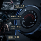 Rameur magnétique, Starter.