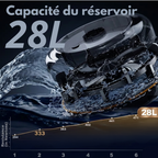 Rameur à eau robuste