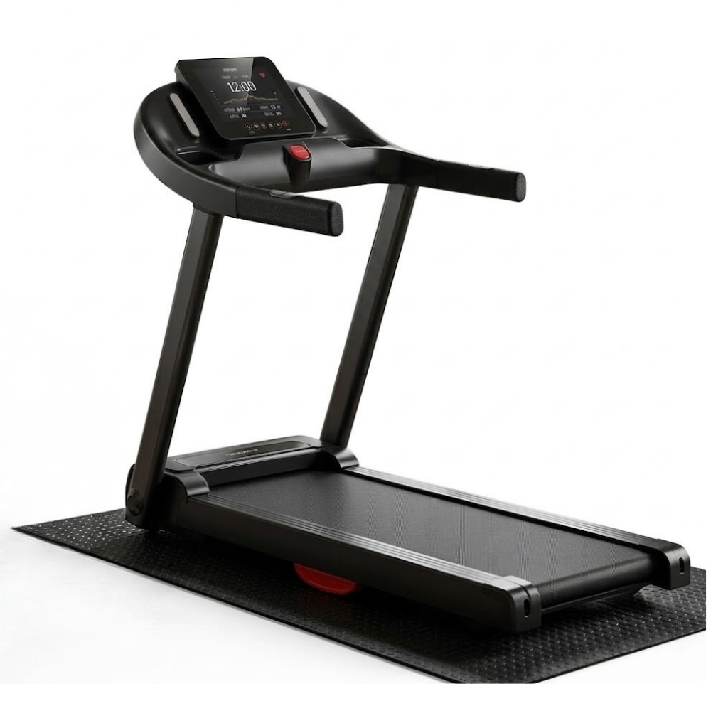 Tapis de course pliable, écran LCD, moteur silencieux .