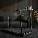 Tapis de Marche Pliable avec Barre d'Appui – Moteur 2.0 CV, 12 Programmes | Écran LCD 3,5