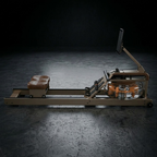 Rameur à Eau Pliable Acier Inoxydable 160kg | Écran LCD
