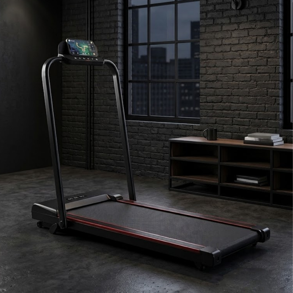 Tapis de Course Pliable 1400W – Tapis de Marche et Running Électrique avec Inclinaison 3.3% | 1-12 km/h