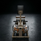 Rameur à Eau Pliable Acier Inoxydable 160kg | Écran LCD