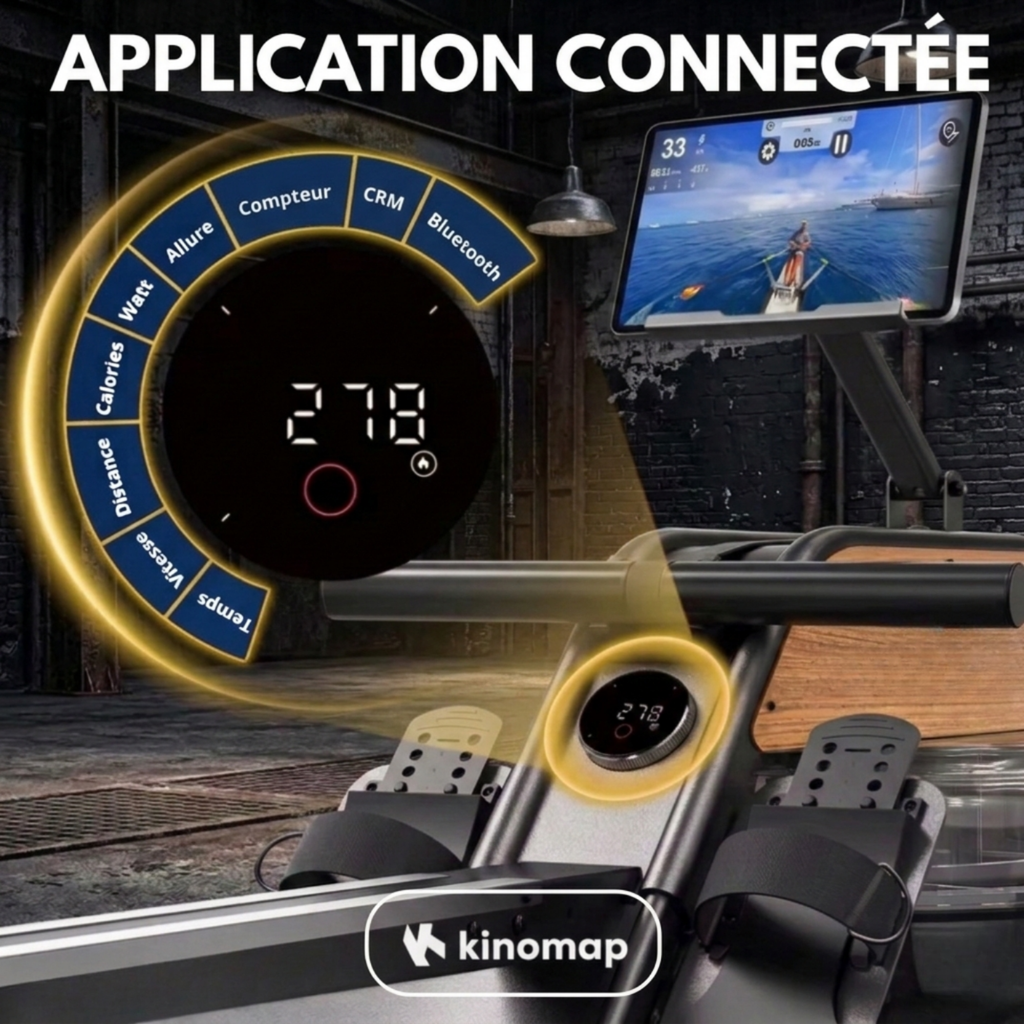 Rameur à eau robuste