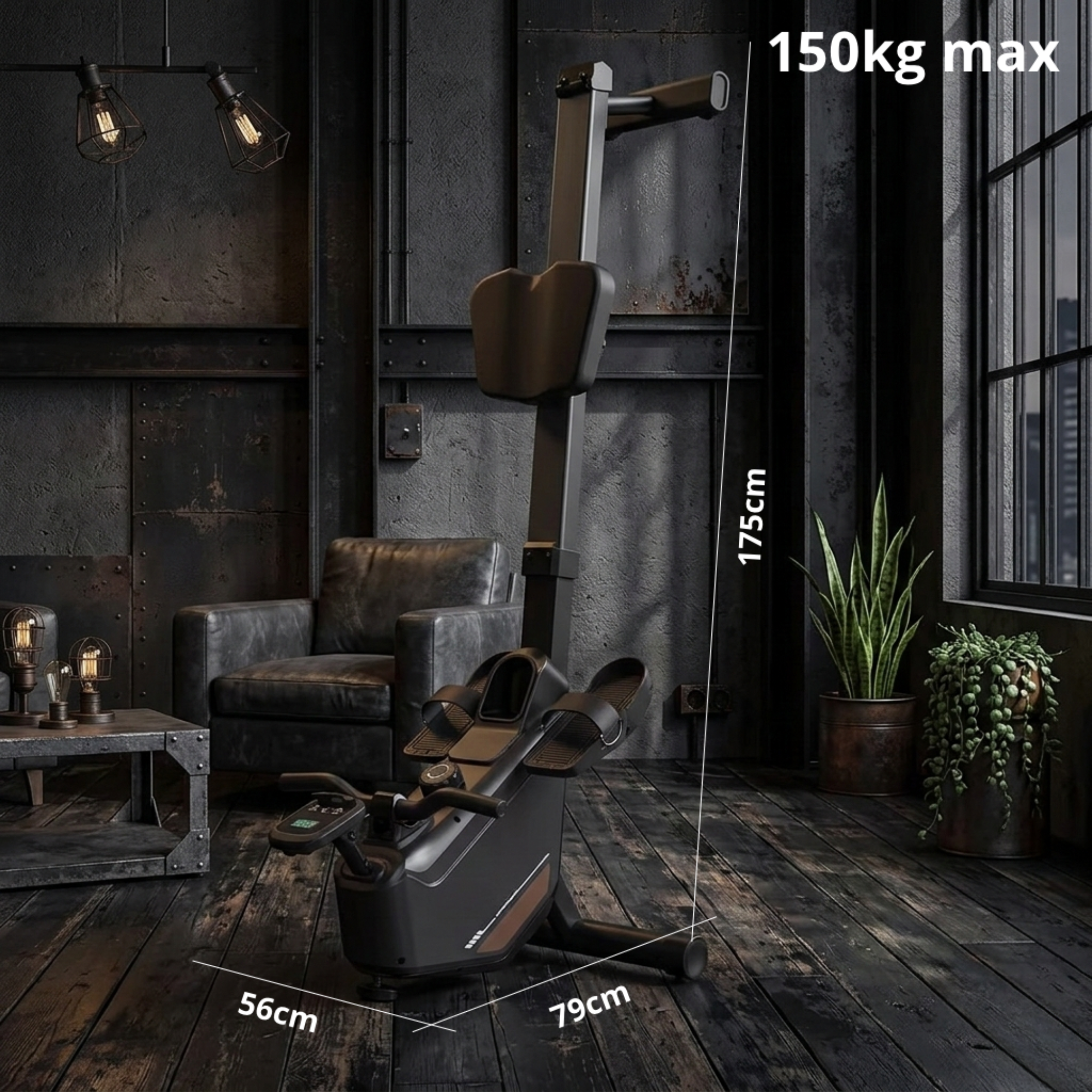 Rameur magnétique, Starter.