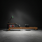 Rameur à eau, en bois massif & pliable.